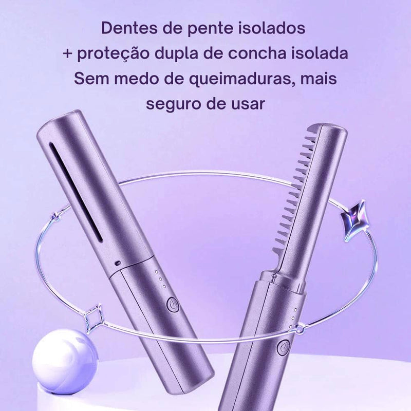 Pente Elétrico 2 em 1  - HairCare Pro-Style