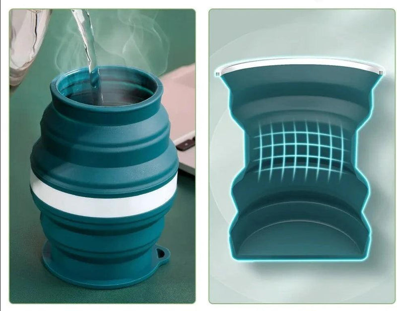 Copo dobrável de Silicone - Ecoompanda
